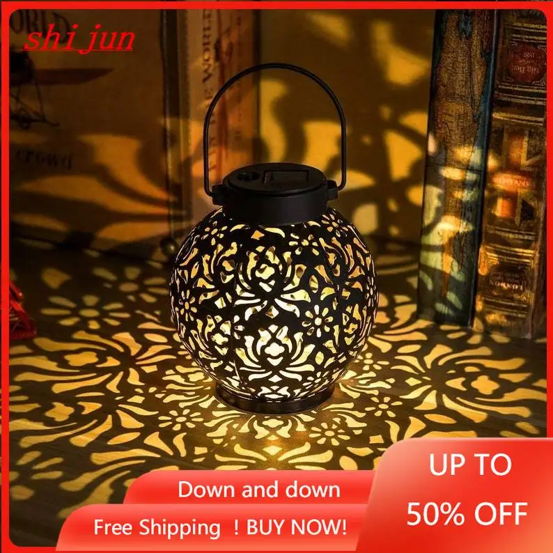 

2 Pack-Lantern Hanging Garden Decor for Walkway,Yard,Lawn,Patio Solar Lights for Garden Decoration Solar Lights Solar Lights