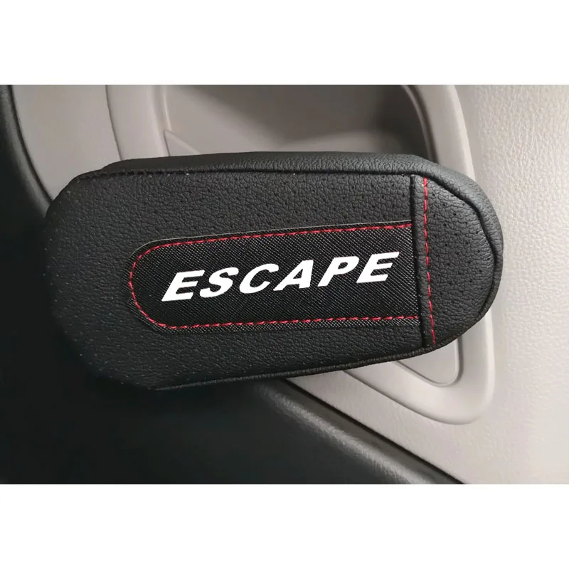 

Pu Leather Thigh Support Knee Pad Car Door armrest pad Interior Car Accessories For Ford Escape