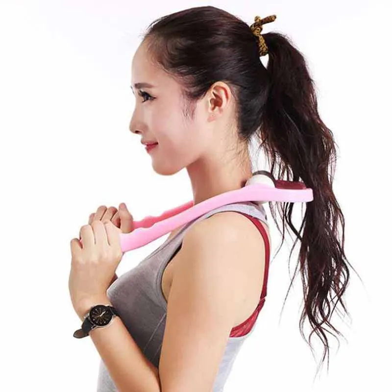

Hand Roller Neck Massager Therapy Neck and Shoulder Dual Trigger Point Roller Self-Massage Tool Deep Massage Dropshipping