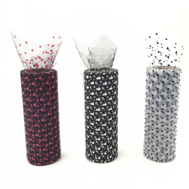 15 см * 10 лет американская тканевая Тюлевая лента в горошек для юбки куклы подарки