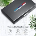 Металлический чехол для кредитных карт, с RFID-защитой, тонкий, держатель для карт, для BMW E46, E36, E34, F10, F30, E60, E53, E30, E92, E87