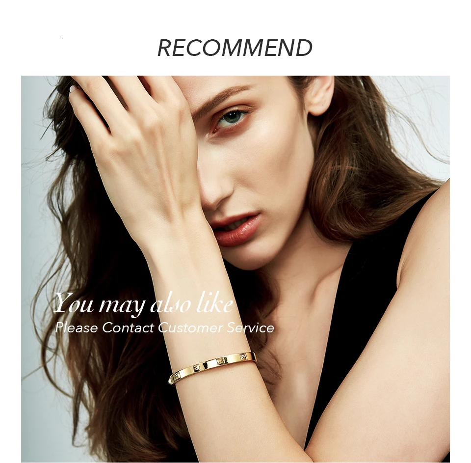 ENFASHION Pyramid Simple Cuff Bracelets Bangles For Women Gold Color Stainless Steel Minimalist Bangle Fashion Jewelry B192053