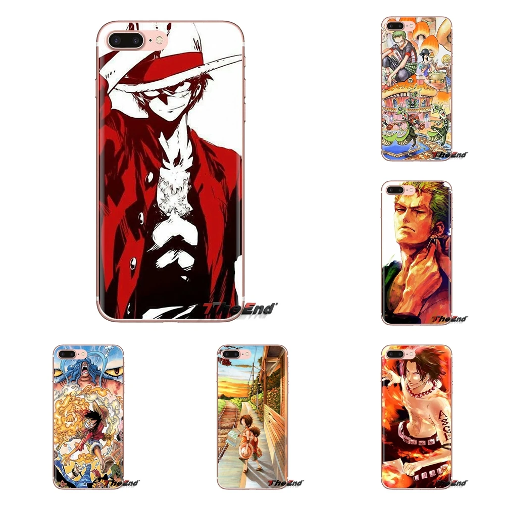Мягкий чехол для Xiaomi Redmi 4A S2 Note 3 3S 4 4X 5 Plus 6 7 6A Pro Pocophone F1 one piece series monkey d luffy ace