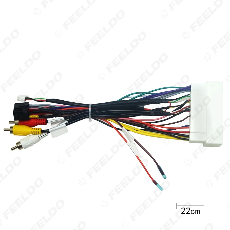 Автомобильный аудио CD/DVD плеер FEELDO 16PIN Android Кабель питания Адаптер для Hyundai Encino Mistra