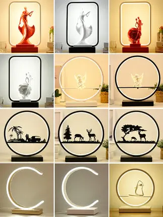 

Современная светодиодная деревянная стеклянная Турецкая лампа tafellamp, лампа для офиса, гостиной, спальни, столовой