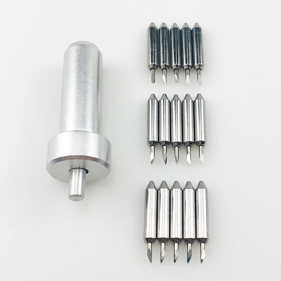 15 шт. Ножи для плоттера с углом 30/45/60 градусов для резки винила для Cricut Joy + 1 шт. Держатель ножа Latest on.