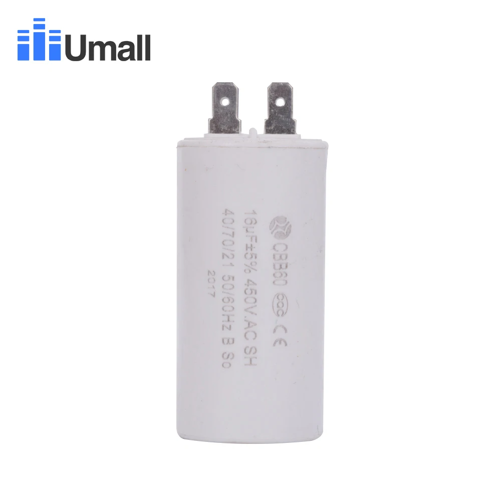 CBB60 450V 16 мкФ Бег моторный запускаемый конденсатор с алюминиевой крышкой для подвергать механической обработке электрической разрядки подвергать механической обработке кондиционеры четыре 4 контакта