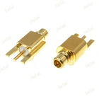 5 шт Позолоченные RF коаксиальный разъем MMCX-JE Мужской Разъем 3-контактный печатного монтажа припоя Разъем