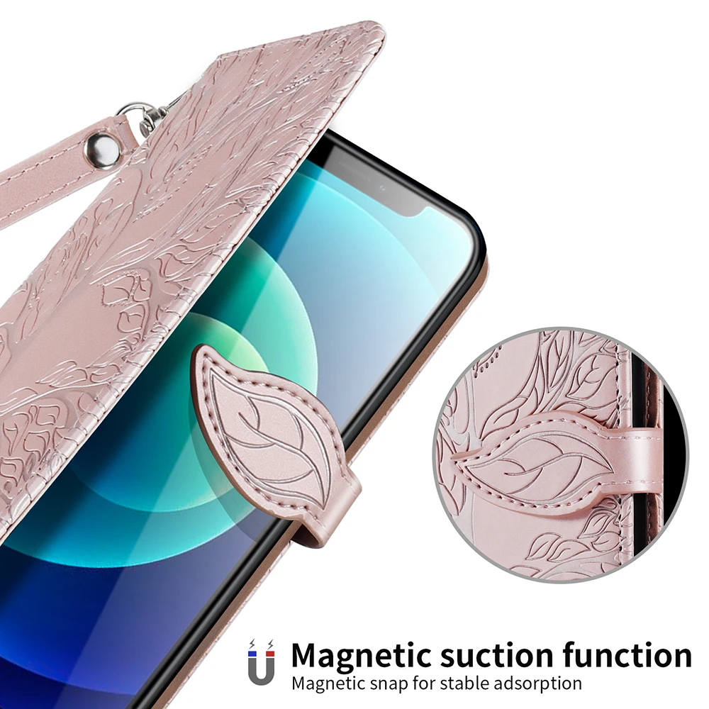 Роскошный чехол-бумажник Folio для телефона Samsung Galaxy Note 8 9 10 Pro 5G 20 ультрамягкий