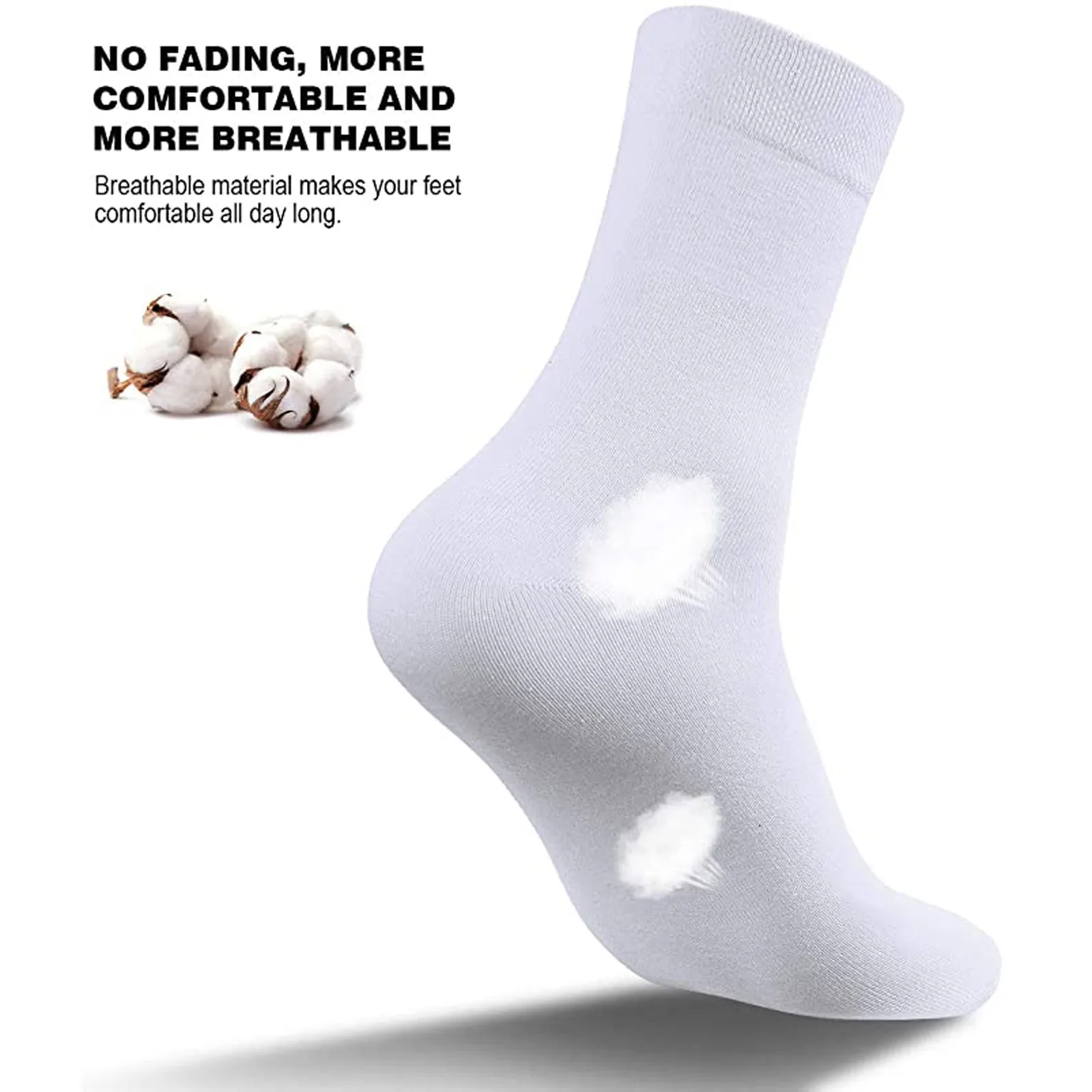 

Unisex Socks Warm Sports Socks Business Long With Durable Suitable For Leisure High Quality Mens Business Cotton Casual Socks