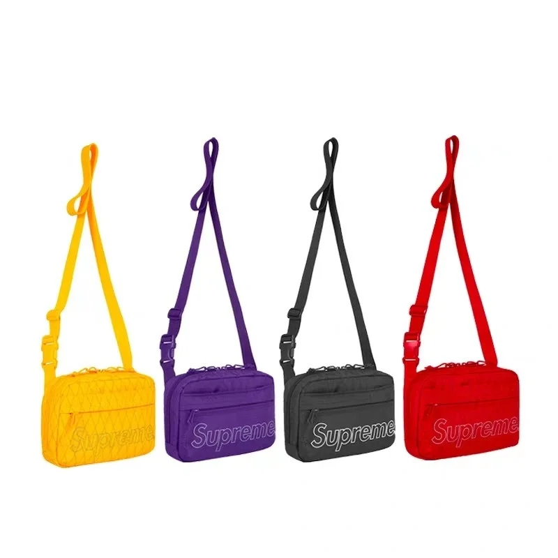 

Supreme 45th 18FW Waist Shoulder Bag Waist bag pineapple bag messenger bag men and women chest