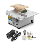 Настольная мини-пила, 7000 об.мин., для рабочего стола по дереву, токарный станок, электрический полировщик, шлифовальный станок, модель сделай сам, режущая пила, двигатель 775 для деревообработки