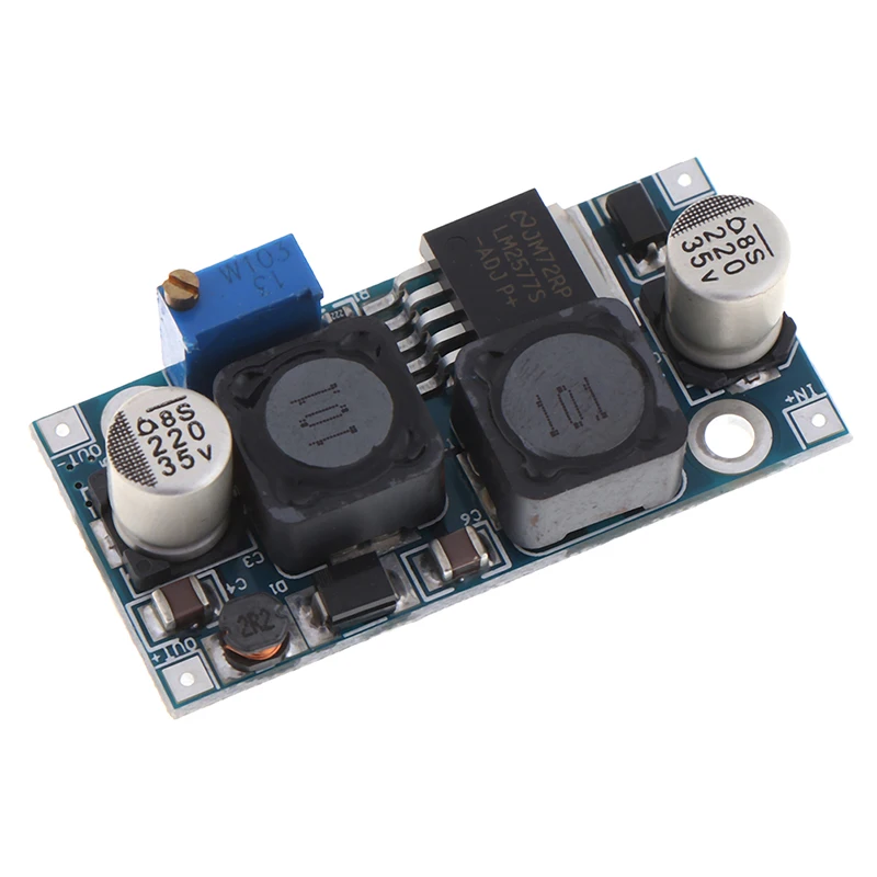 

DC DC Auto Step Up Down Boost Buck Converter Module LM2577 3-35V To 1.2-30V Solar Voltage Power Supply For Arduino