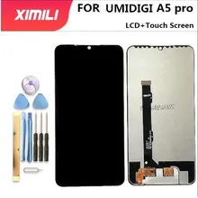 6.3 inch UMI UMIDIGI A5 PRO LCD Display +Touch Screen 100% Original Tested LCD Digitizer Glass Panel Replacement For A5 PRO+Tool
