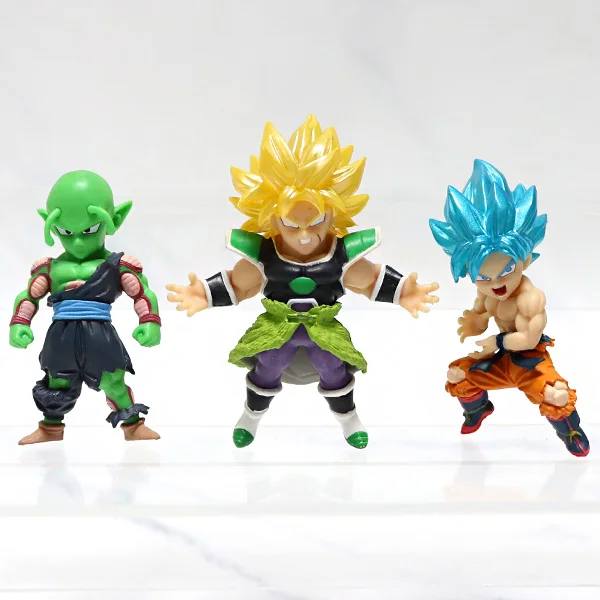 

Bandai Genuine DRAGON BALL Super Saiyan Son Goku Piccolo Action Figure Ornament Model Toys