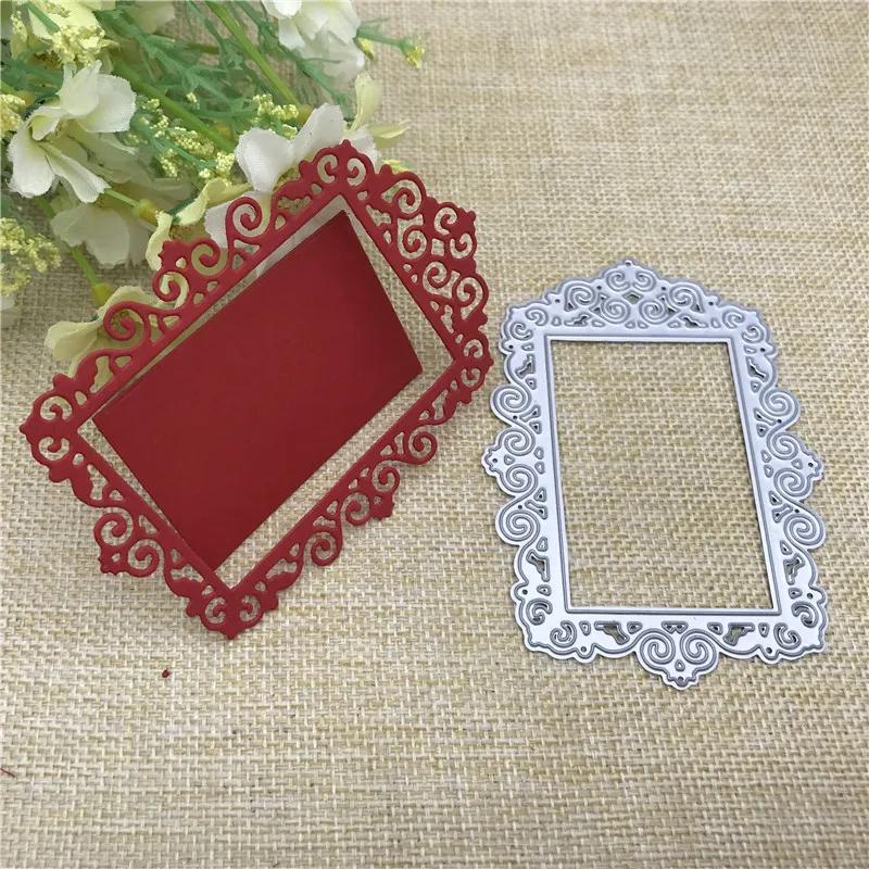 Lace Metal Cutting Dies Stencils For DIY Scrapbooking Decorative Embossing Handcraft Die Template | Дом и сад