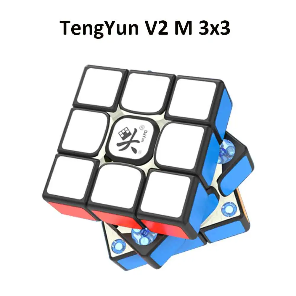 Магнитные наклейки DaYan TengYun V2 M 3x3x3 скоростной куб головоломка Новый 3*3 Куб