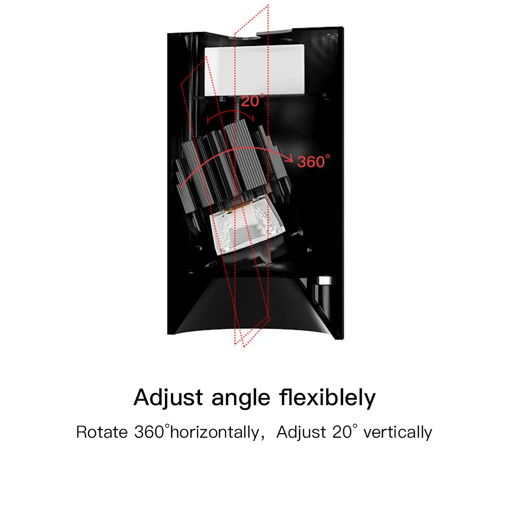 Светодиодный потолочный светильник MR.XRZ антибликовый Точечный для домашнего