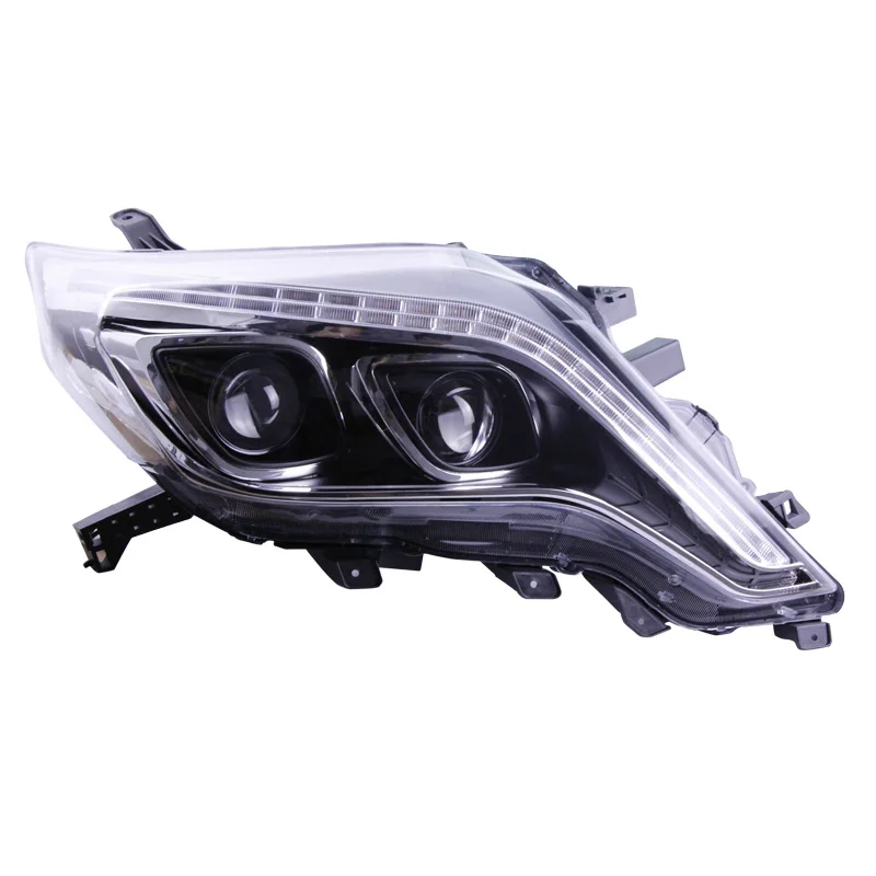 

Suitable for 14-17 Toyota overbearing headlight assembly Prado modified xenon headlight lens LED daytime running light