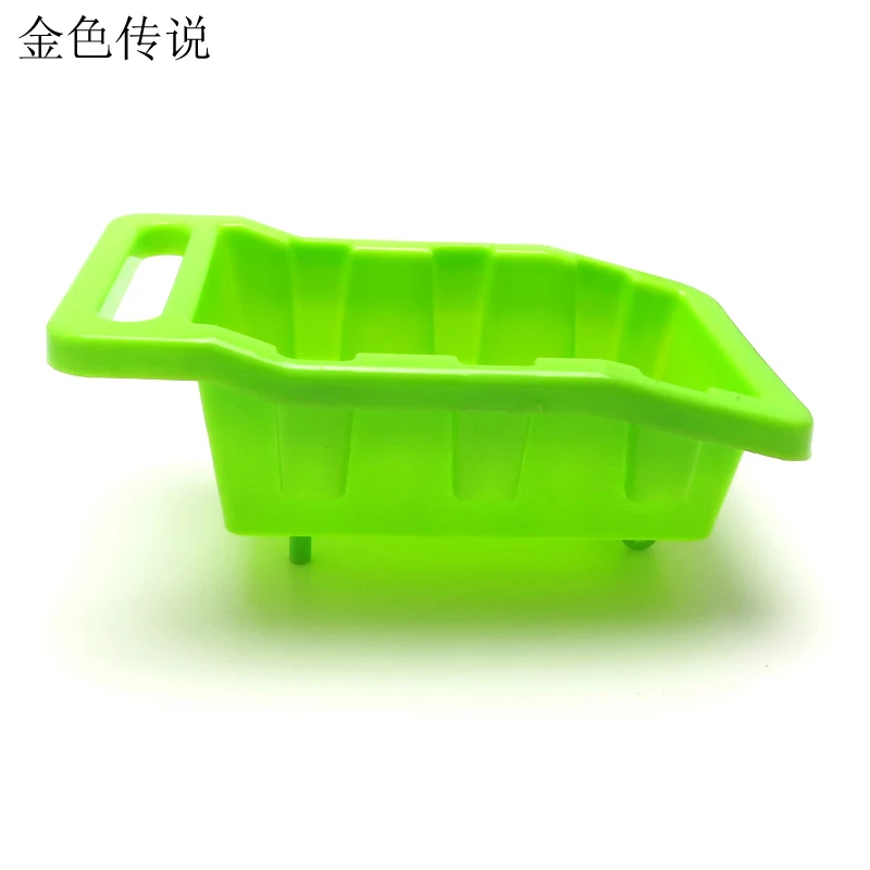 Зеленая коробка Миниатюрная модель ящик для инструментов пластиковая изделия