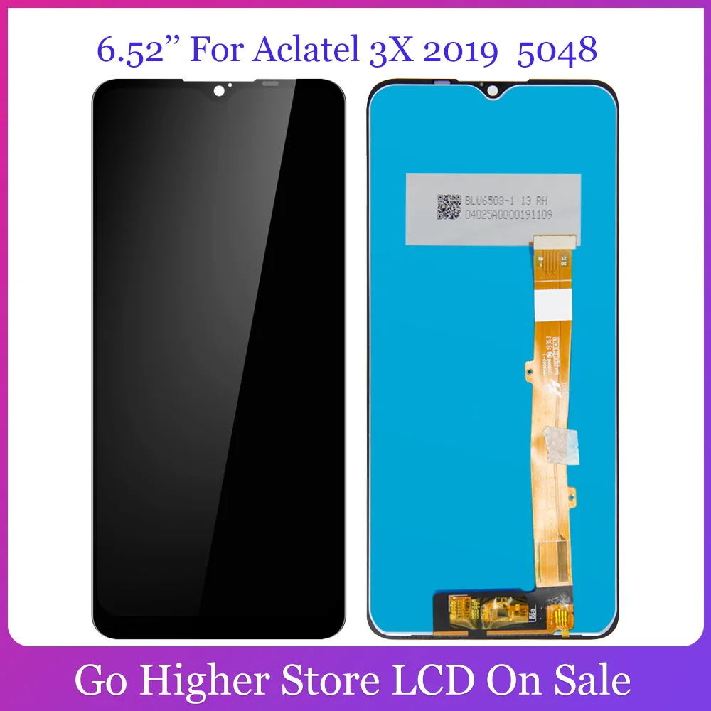 ЖК дисплей для Aclatel 3X 2019 LCD 5048 5048Y 5048U OT5048Y OT5048 сенсорный экран дигитайзер стекло в