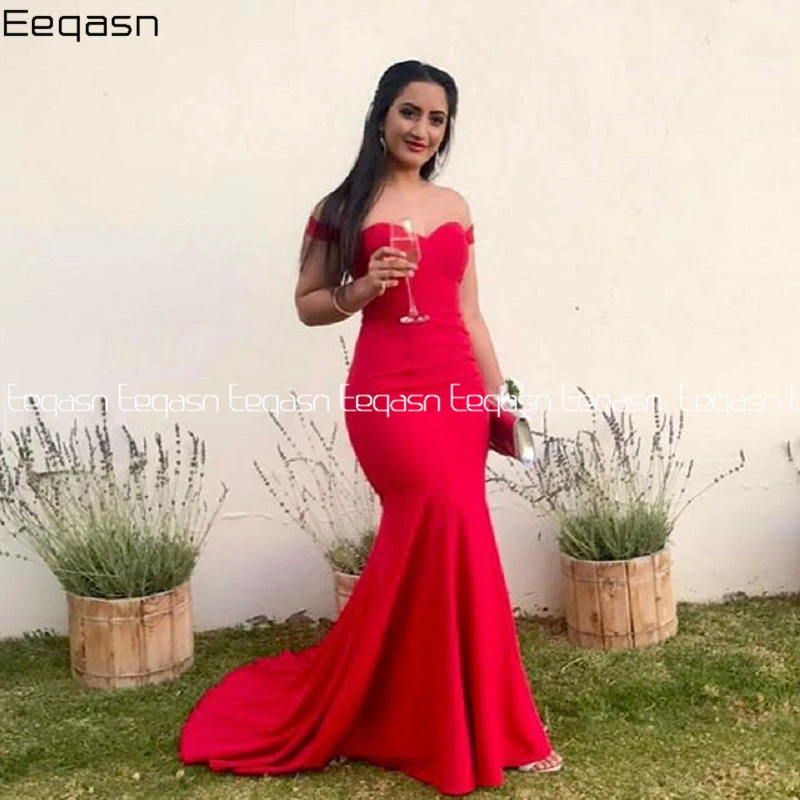 Сексуальное Красное длинное платье для выпускного вечера вечернее с открытой