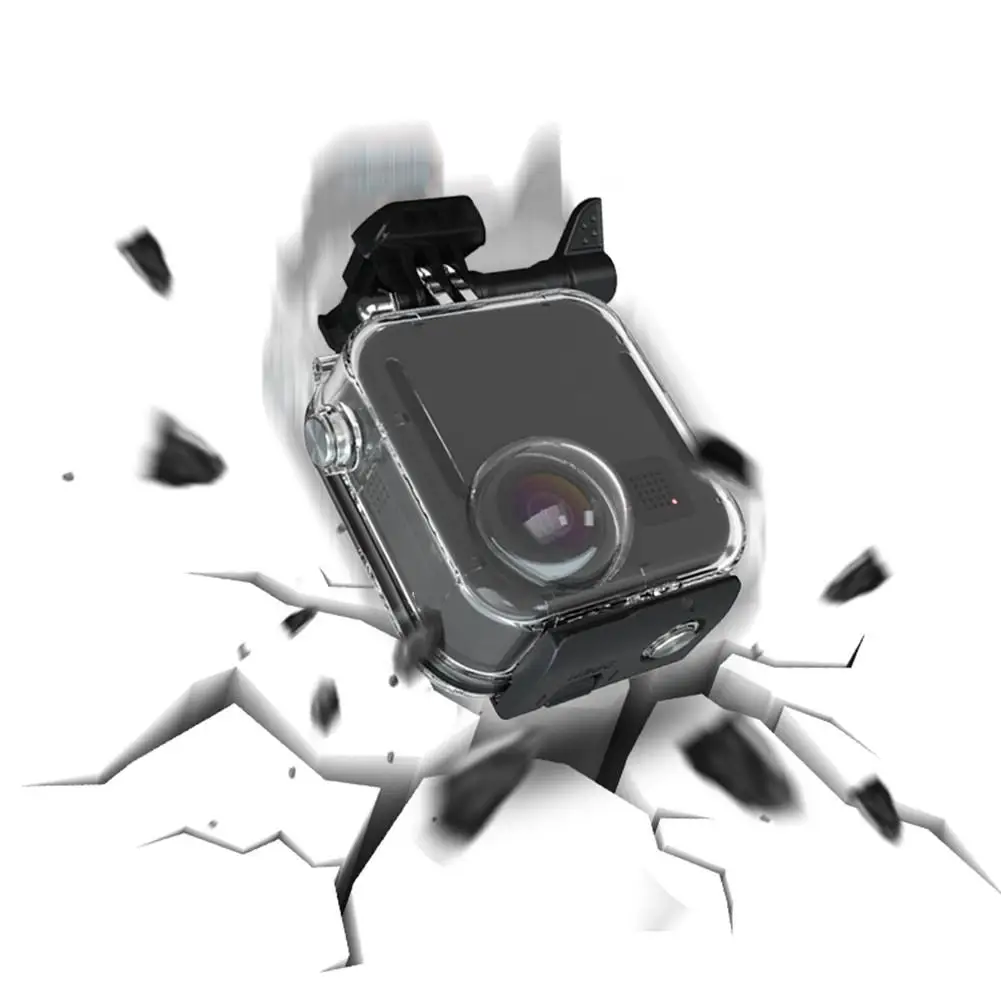 Скидка Водонепроницаемый чехол для панорамной экшн-камеры GoPro MAX, защитный чехол для подводной съемки, аксессуары для дайвинга
