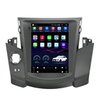 Автомобильный мультимедийный плеер в стиле Tesla с GPS-навигацией для TOYOTA RAV4 2007-2012, автомобильное радио, стерео с BT, Wi-Fi, Mirror Link