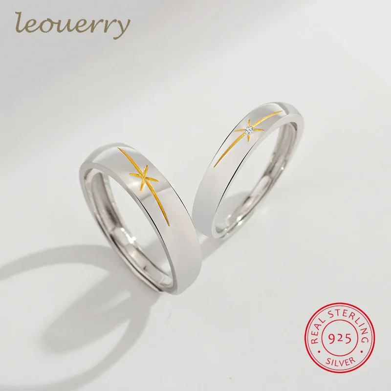 

Leouerry 925 пробы серебро оригинальный дизайн Аврора Открытие Кольца для Для женщин любителей романтическое серебряное 925 ювелирные изделия, по...