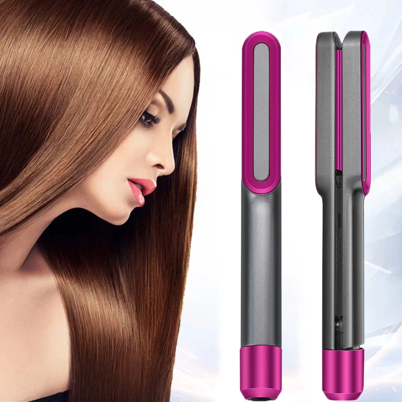 Выпрямитель для волос 2 в 1 плоские бигуди плоская 3D вращающаяся пластина