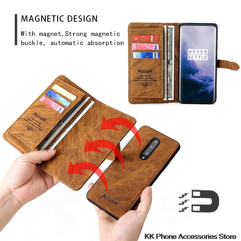 Съемный кожаный чехол-книжка для iPhone XS Max X 10 XR 6 6s Plus 7 8 Plus чехол-кошелек для iPhone 11 Pro Max чехол для телефона s