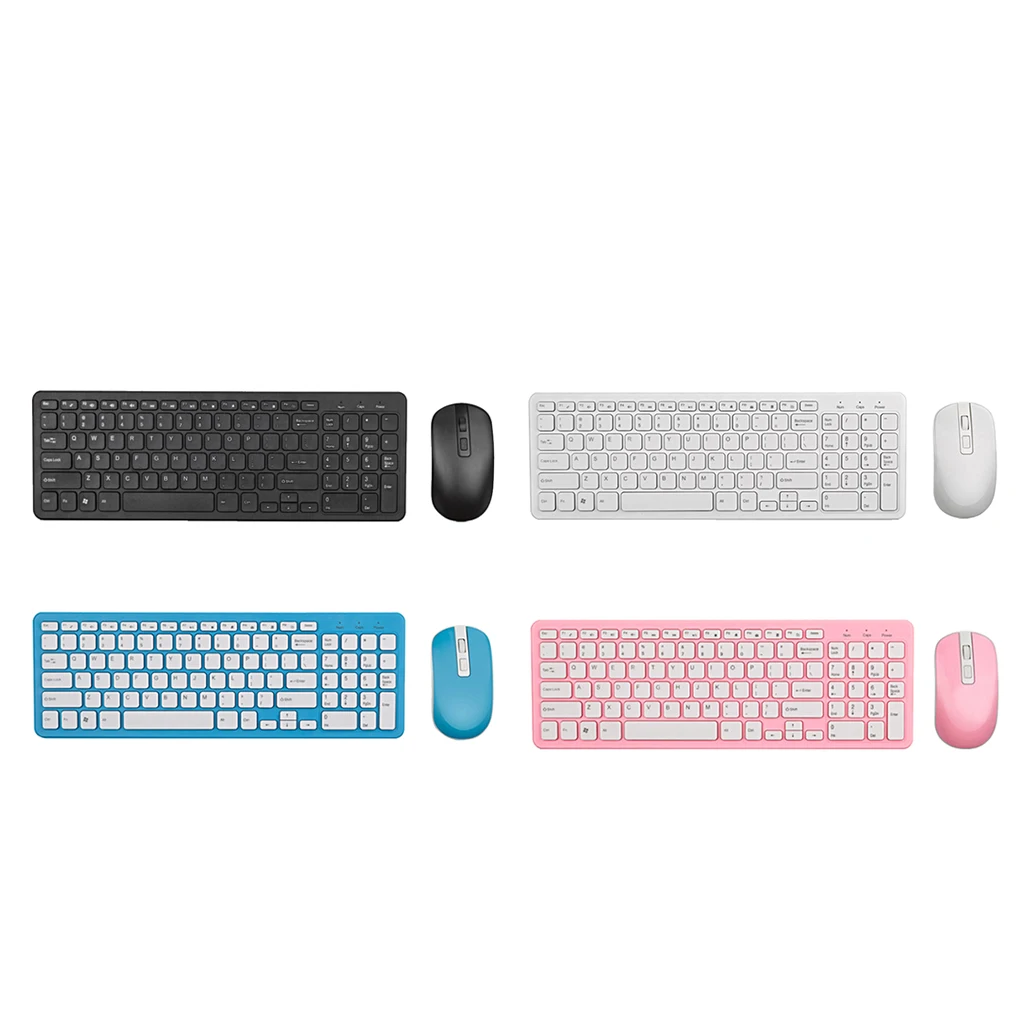 

2.4G Multifunction Wireless Keyboard Mouse Desktop Accessories For Computer