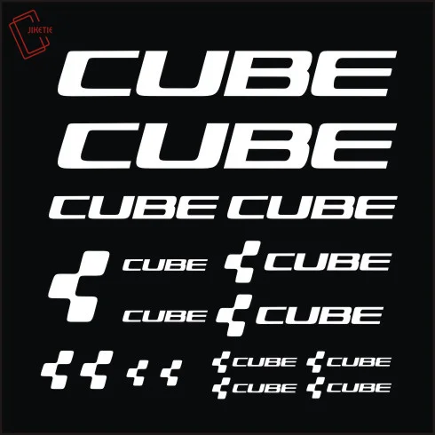 CUBE раме велосипеда наклейки на ногти езда велосипеде мягкие сделай сам украшения