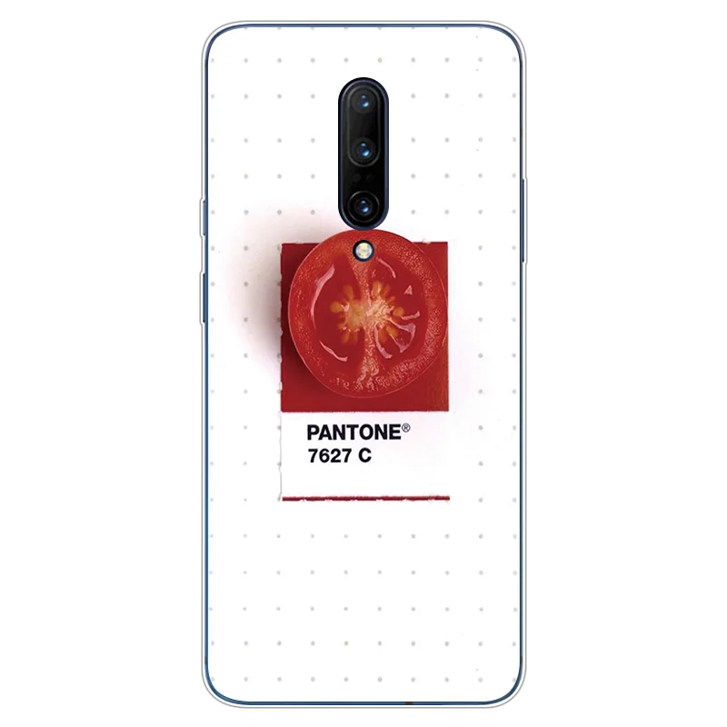 Прозрачный волнистый персиковый чехол для телефона Oneplus 8 7T 7 Pro 6 6T 5 5T 3 Мягкий ТПУ