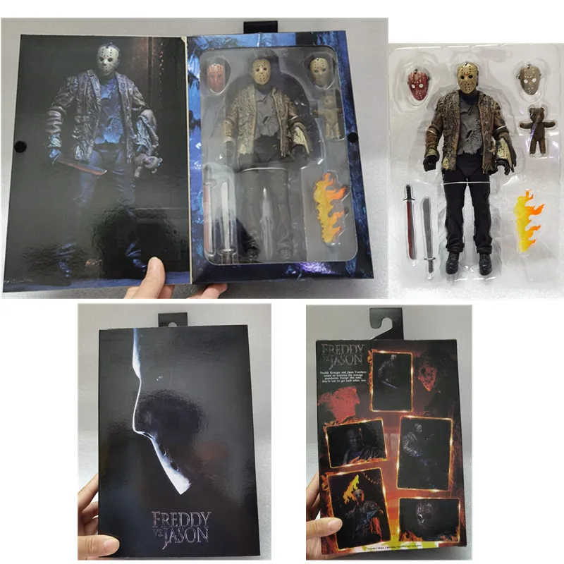 NECA Фредди против Джейсона фигурка Коллекционная Фигурка модель игрушки подарок 7