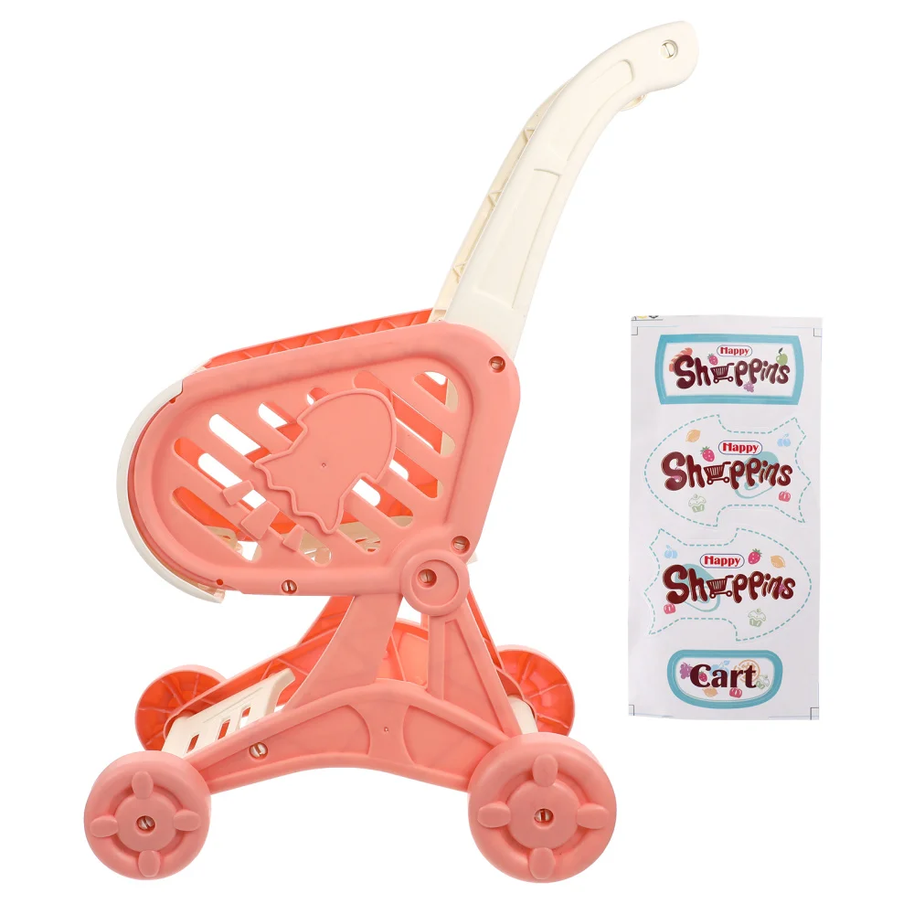 

1 Pc Simulated Shopping Cart Children Plaything Mini Stroller for Kids