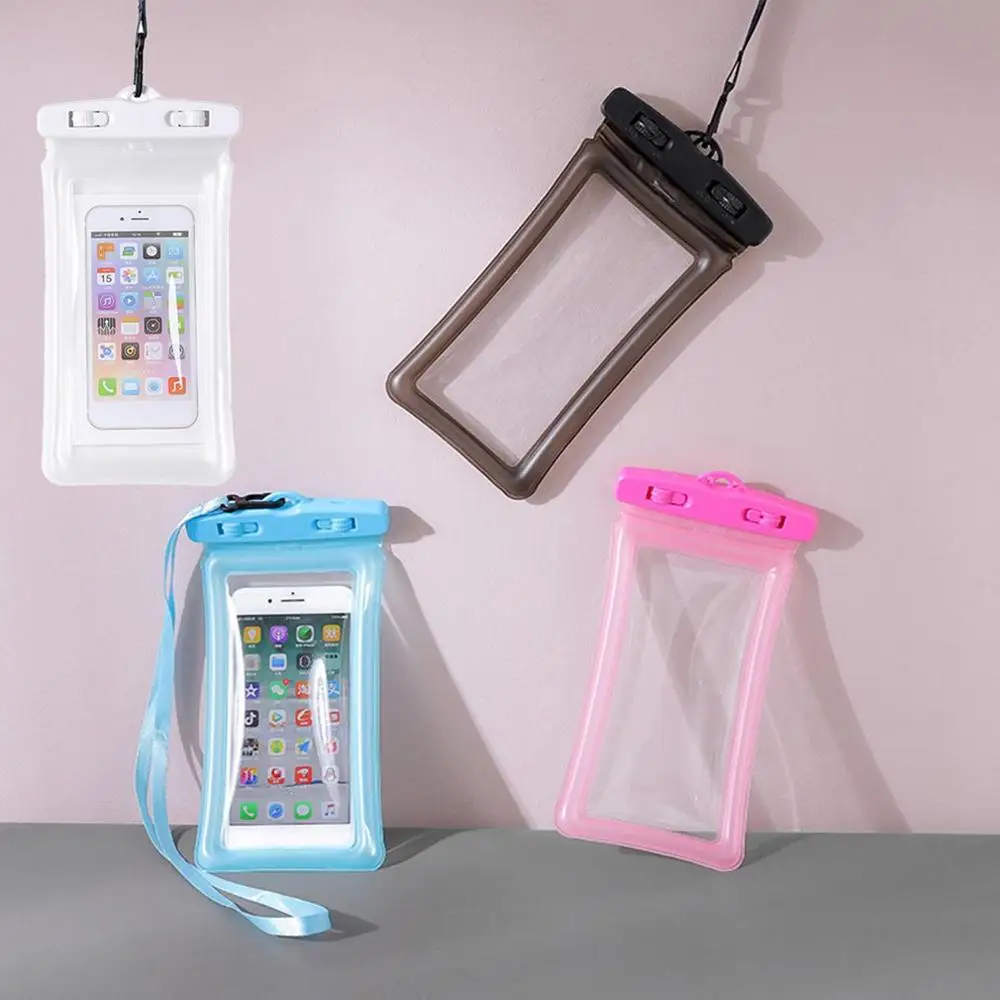 

Floating Airbag Inflatable Mobile Phone Waterproof Bag Swimming Transparent Waterproof Durable Exquisite