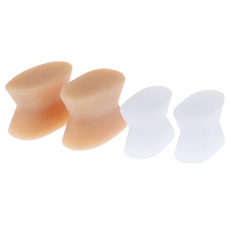 

2Pcs Silicone Foot Finger Toe Separator Adjuster Hallux Valgus Pedicure Corrector Feet Care Bunion Bone Thumb Valgus Protector