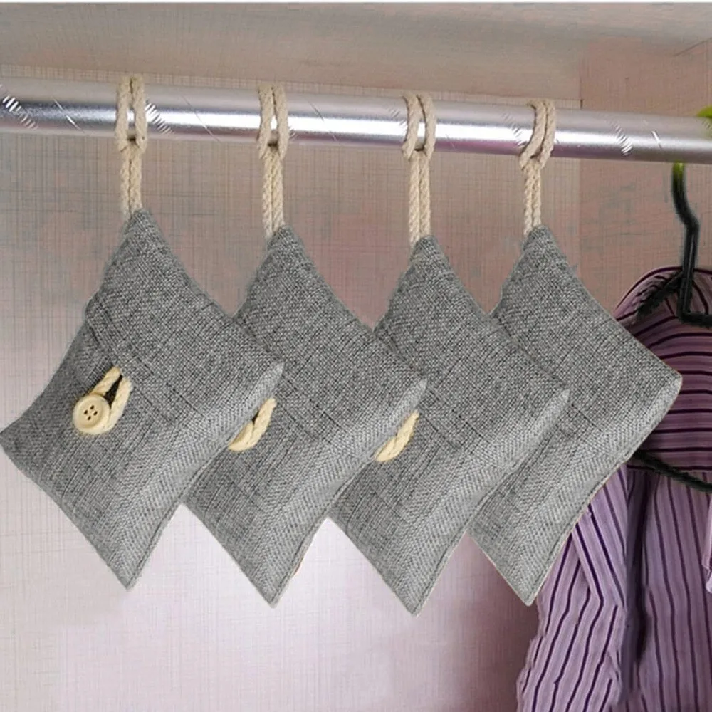 Автомобильный бамбуковый УГОЛЬНИК освежитель воздуха с активированным углем дезодорант для запаха 1 шт.