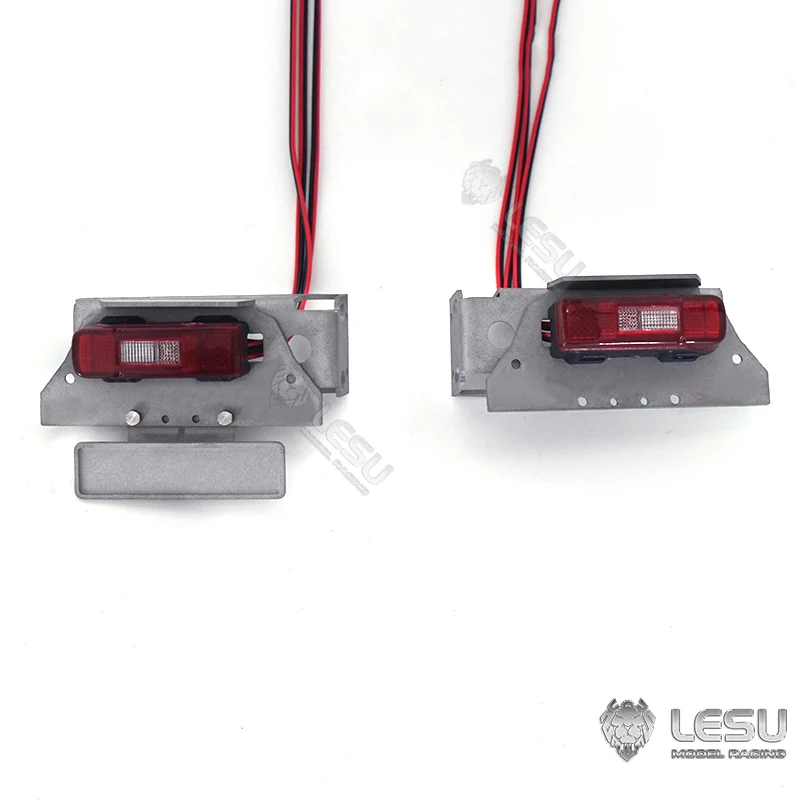 

Plastic Taillight Led For Lesu 1/14 Flatbed Tractor RC Truck Model Tamiyaya TH19608