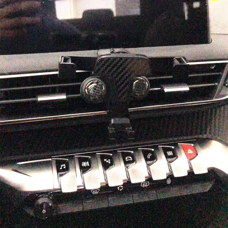 Гравитационный автомобильный Вентиляционный Выход приборной панели держатель мобильного телефона реакции