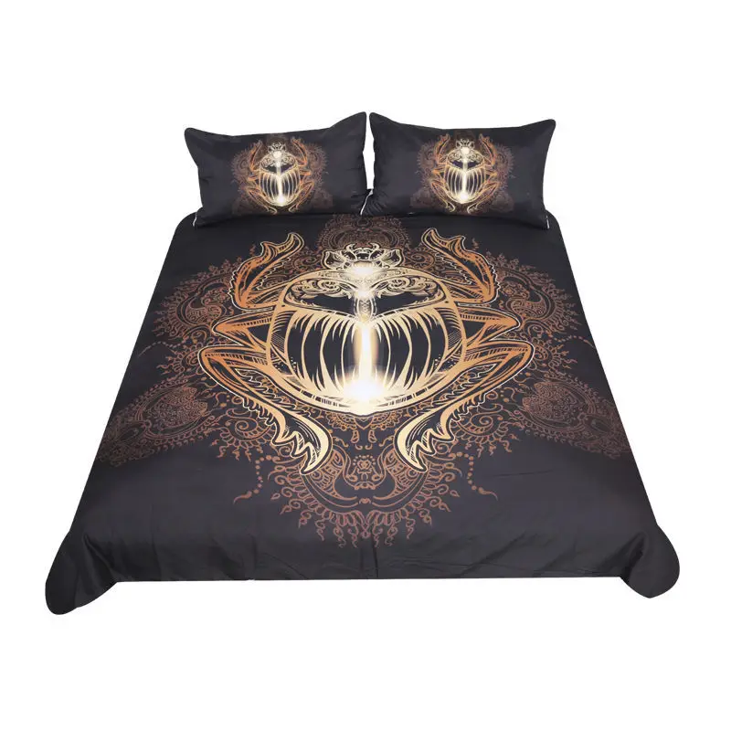 Bronzing Beetle узор пододеяльник Высокое качество домашний текстильное одеяло с 2