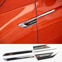 car side wing fender 4motion logo emblem 3d trim sticker for volkswagen vw tiguan mk2 4x4 4 motion original accessories