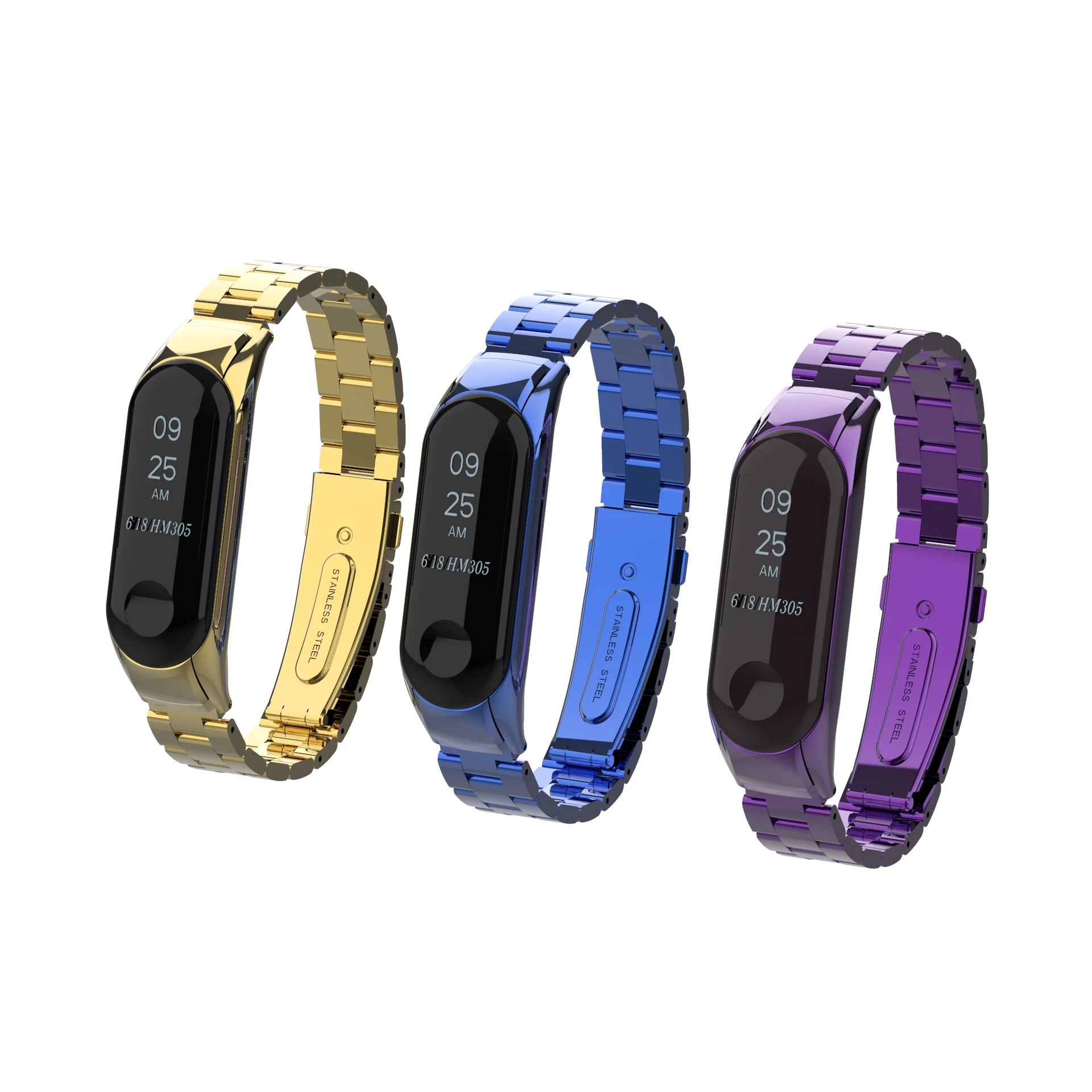 Браслет Amazfeel для mi band 4 металлический ремешок mi band 4 ремешок на запястье из нержавеющей стали ремешок для mi band 3 mi band 3 ремень