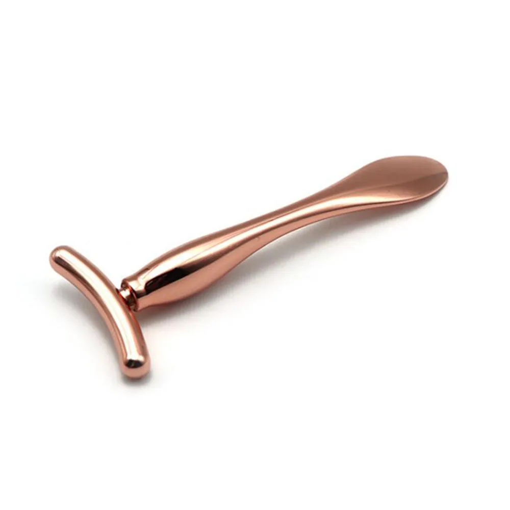 

Roller U-shape Metal Eye Cream Massage Stick Face Cream Massage Stick Two-End Lead-In Stick Skin Care Products Spoon Beauty Tool