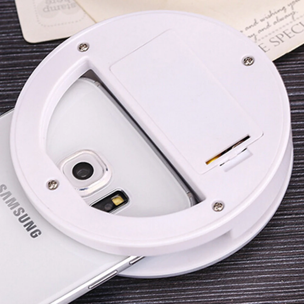 Универсальное кольцо для селфи Вспышка светодиодная лампа мобильный телефон