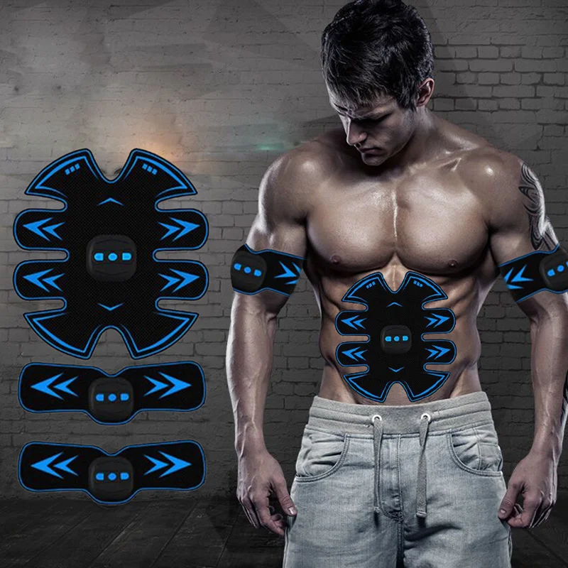 Электро abdos ABS стимулятор EMS тренажер брюшной мышцы аппарат тонизирующий пояс для