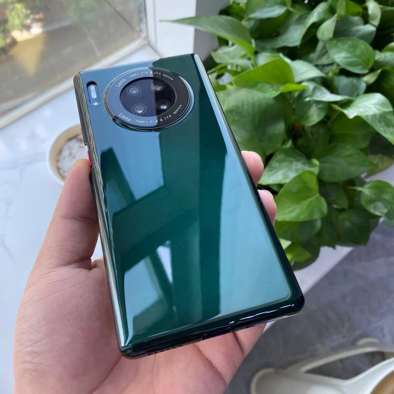 Mate 30 Pro Чехол Mofi для huawei mate зеленый фиолетовый белый черный зеркальный прозрачный