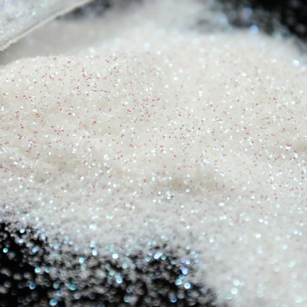 50g/Bag Iridescent White Dust Pigment Nail Glitter Powder 0.2mm(1/128) Ultra-Fine Art Decor Manicure TZ72/K | Красота и здоровье