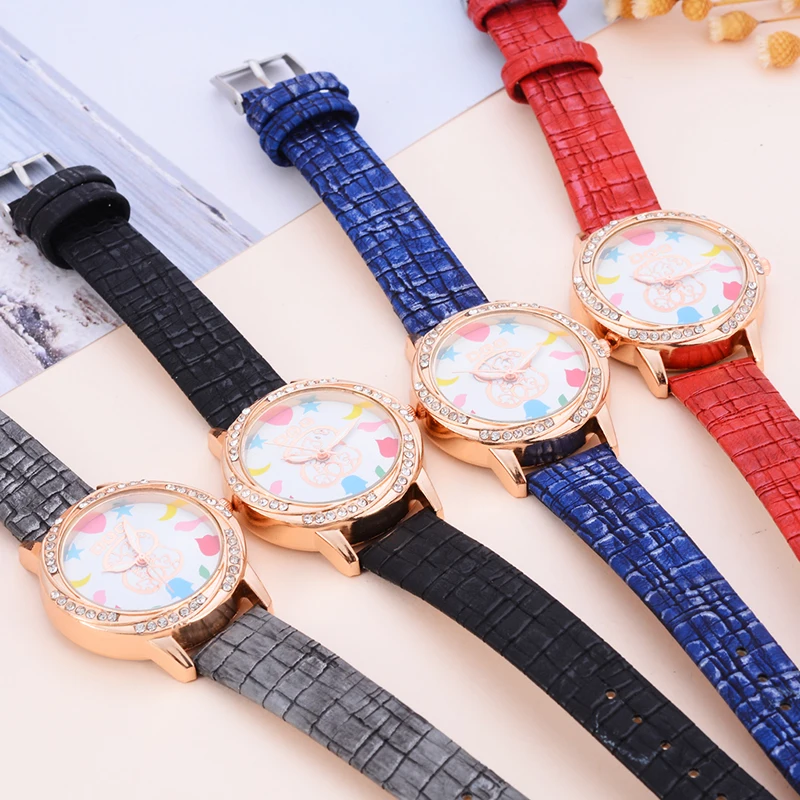 Reloj Mujer 2020 New Top Luxury Brand Bear Women Watch Fashion Dress Quartz Watches Ladies Casual Leather Wrist Watches  relogio